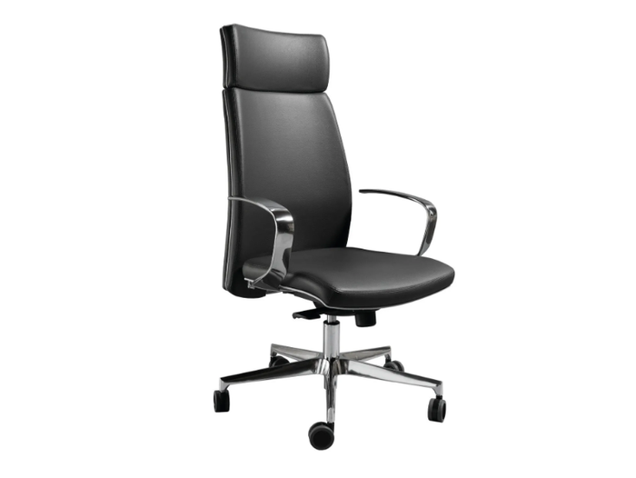 MISSISSIPPI - Office chair with castors with 5-Spoke base _ AP Factor